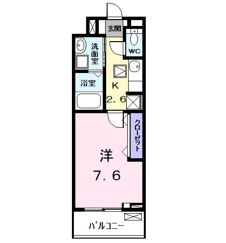 エスポワールⅡの間取り