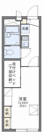 レオパレスサンフォレストⅡの間取り