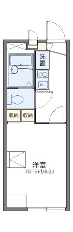 レオパレス茶屋ヶ坂の間取り
