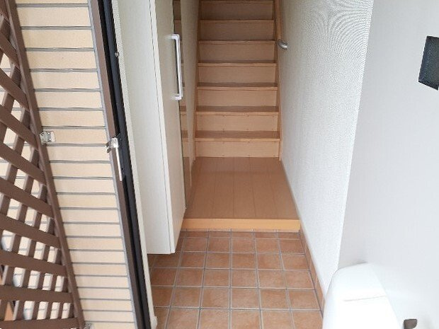 ラフレシールⅠの玄関