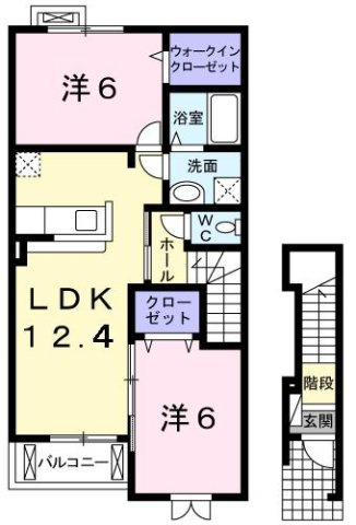 メゾン　リュミエールの間取り