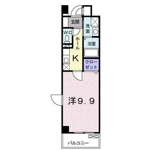 プティネージュの間取り