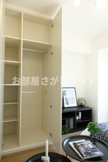 パークアクシス赤塚【おとり物件なし】#学生・社会人にオススメ！初期費用分割払いOK！の収納|※写真は同タイプ住戸です。