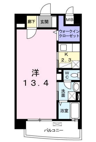 スカイウィングの間取り|使いやすい間取りです。