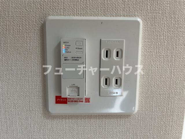 仮）那珂市菅谷字杉原新築アパートの設備|インターネット無料（イメージ）