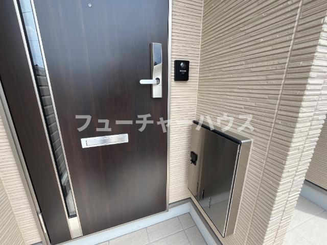 仮）那珂市菅谷字杉原新築アパートの設備|宅配ボックス（イメージ）