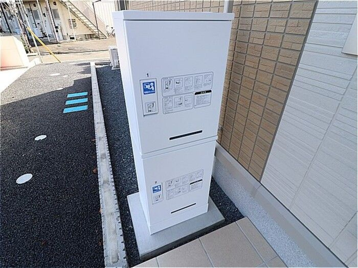 アンジュのその他共用部分|宅配ボックスです