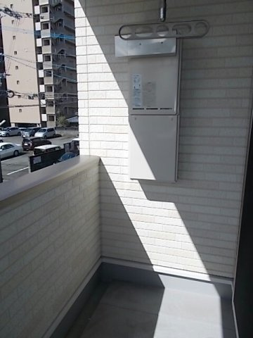サウススクエアのバルコニー|バルコニー付きです