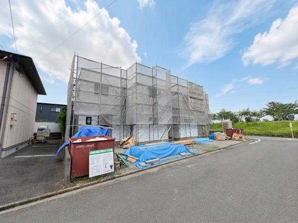 AG-HOUSE　三佐　A棟の前面道路含む現地写真|前面道路含む現地(2026年6月撮影)