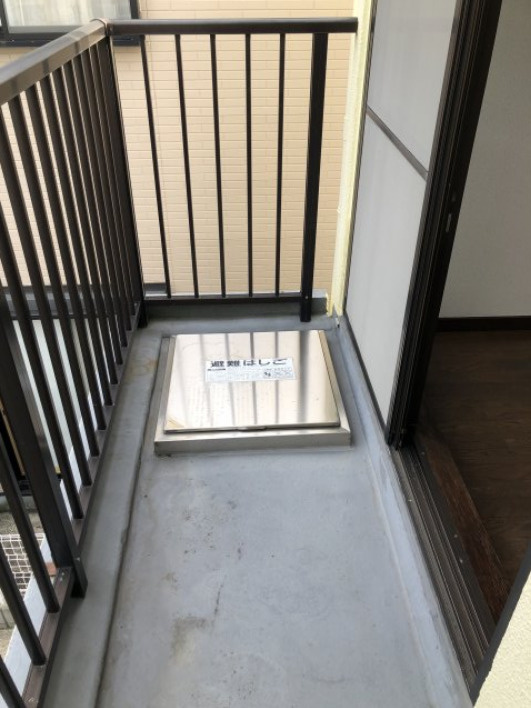 ハイツエクシードのバルコニー