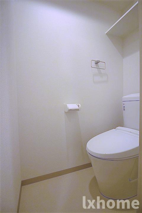 山崎マンション15のトイレ|トイレもきれいです