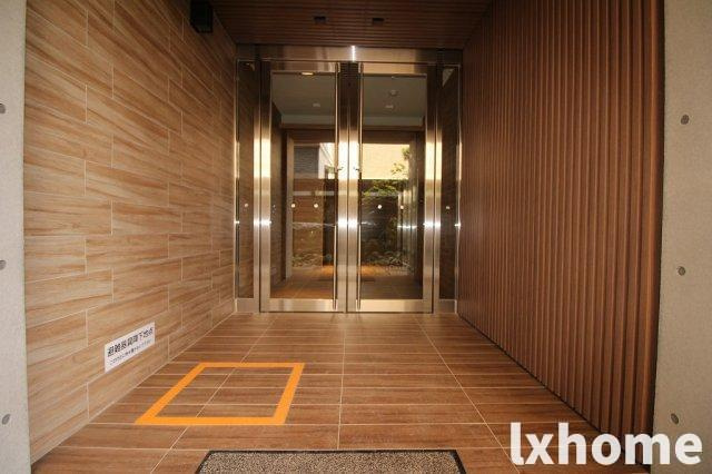 山崎マンション15のエントランス|清潔なエントランスです