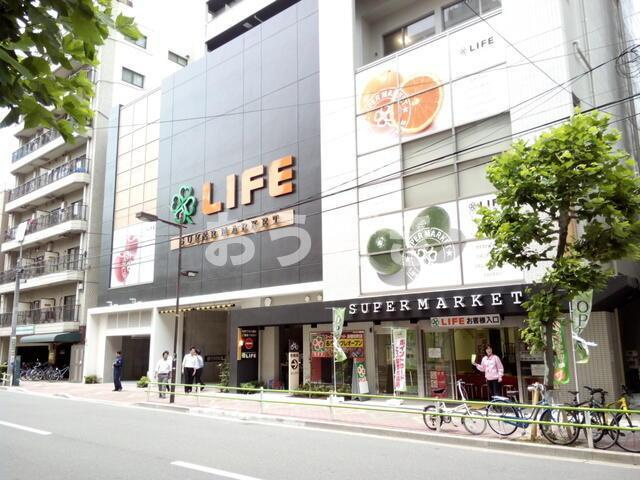 ソレイユ蔵前の周辺|ライフ新御徒町店まで999m