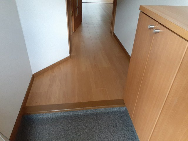 エルガーデンⅡの玄関