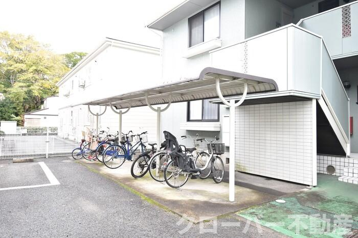グランシャトー B棟のその他共用部分|駐輪場