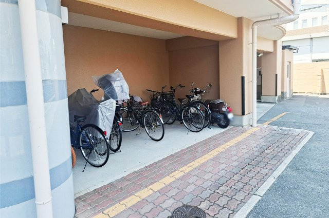 ふぁみーゆ藤井寺の駐輪場|駐輪場