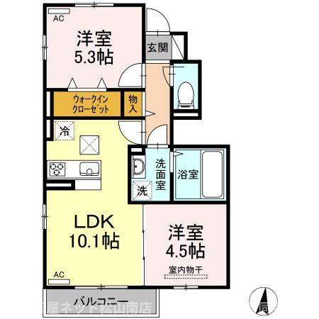 【間取り】 | レジデンス　けやき