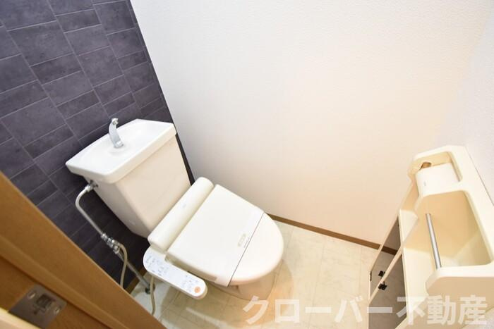 クレスト木太 A棟のトイレ|温水洗浄暖房便座