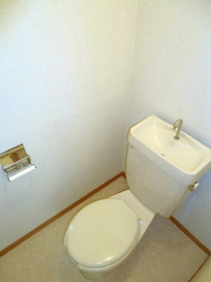 【トイレ】 | シティハイツ宮前 | 落ち着いたトイレです