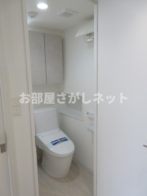 ベルグレード浅草DUE【おとり物件なし】#学生・社会人にオススメ！初期費用分割払いOK！のトイレ|参考写真別号室