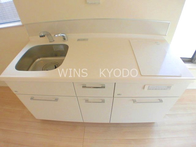 世田谷区経堂３丁目のアパートのキッチン
