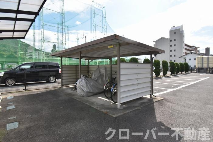 シャトレー西本のその他共用部分|駐輪場