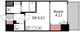 【間取り】 | S-RESIDENCE阿波座WEST
