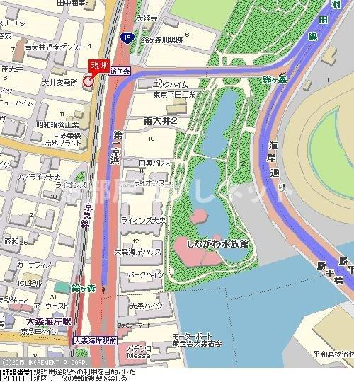 メイツ品川南【おとり物件なし】#学生・社会人にオススメ！初期費用分割払いOK！の地図