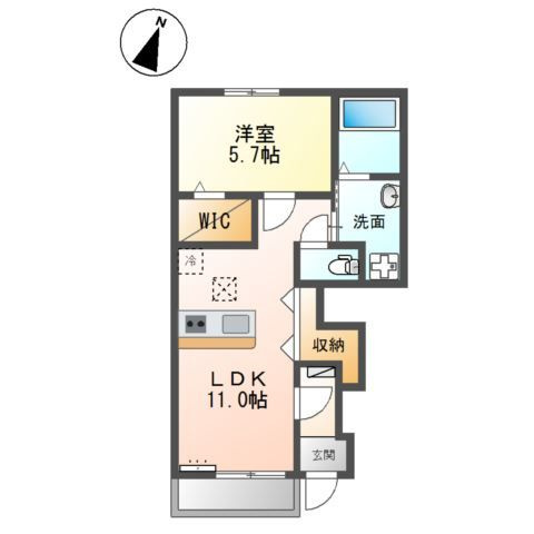LaClarteの間取り