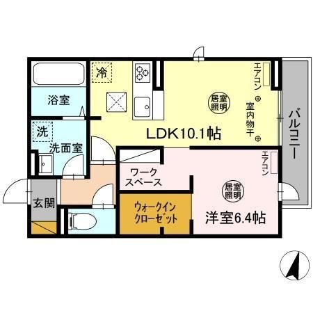 スリジエ水戸の間取り