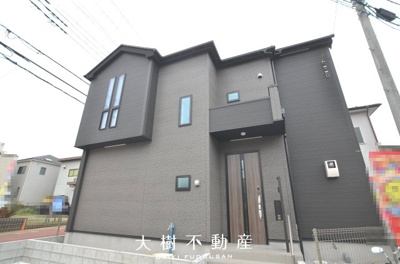 【外観】 | 綾瀬市寺尾釜田2丁目　新築戸建て　全1棟　【仲介手数料無料】 | 建物完成しました！！内見可能です♪