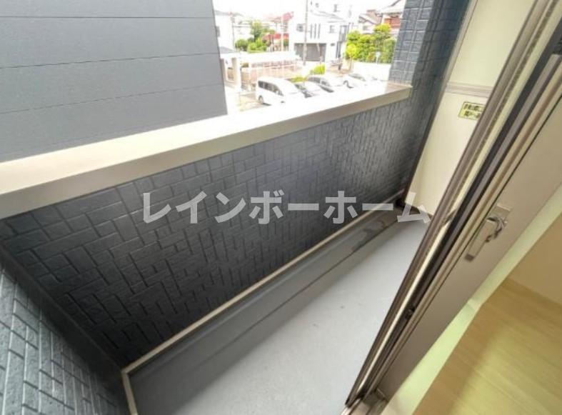 エクセレント上福岡のバルコニー