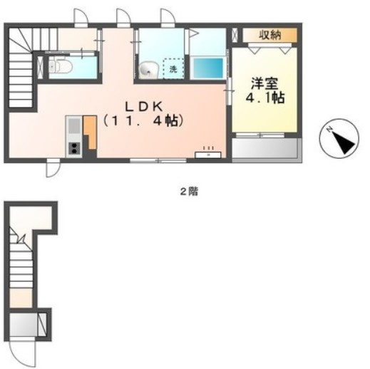 エクセレント上福岡の間取り