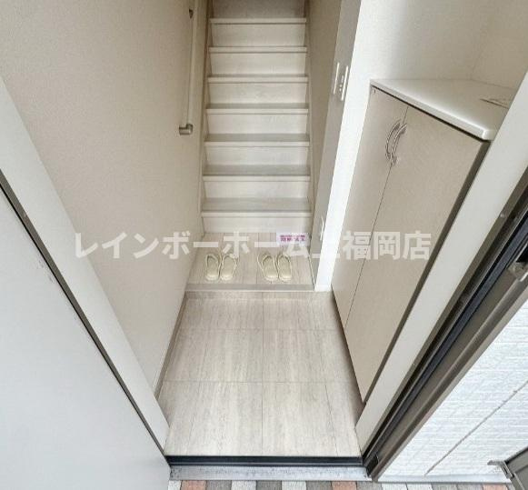エクセレント上福岡の玄関