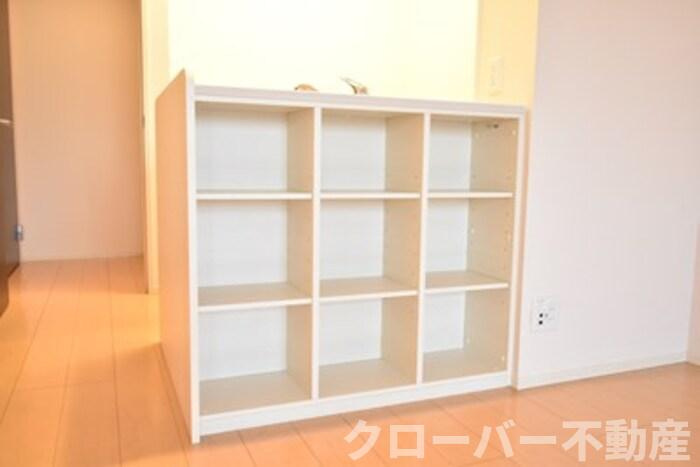フラット ウィステリアの収納|カウンター下収納