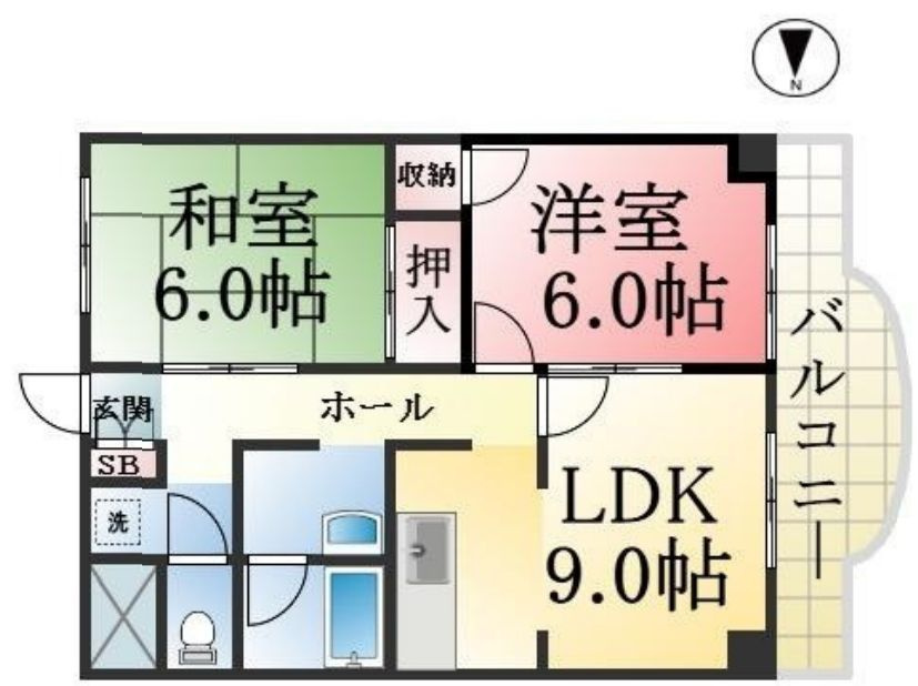 ドリーム寺池の間取り