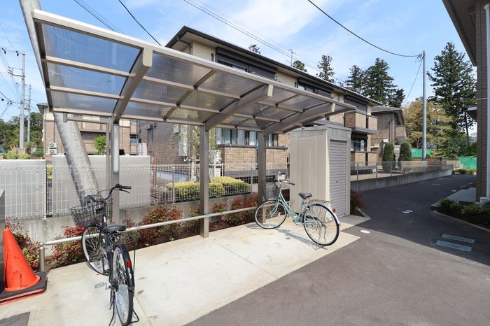 プレアデス見川Ｆのその他共用部分|駐輪場です