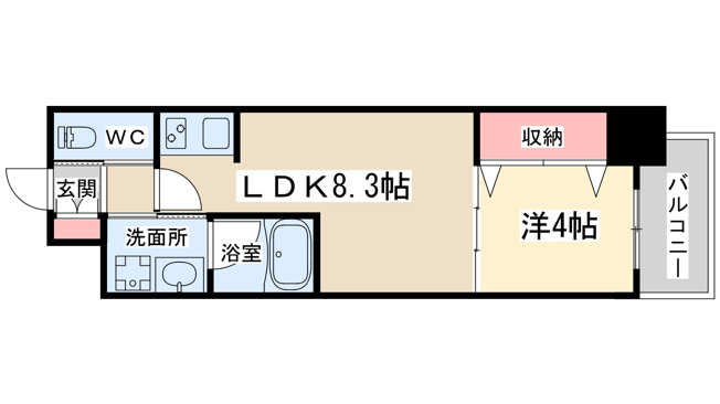 【間取り】 | コンフォリア西天満