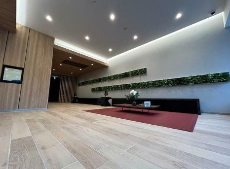 板橋区志村３丁目の賃貸マンションのロビー