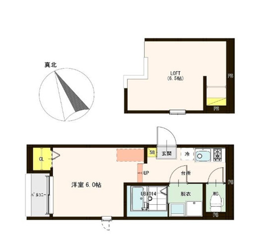 Hokulani藤森の間取り