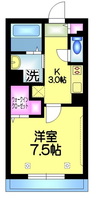 フォレストカントリーの間取り|★ウォークインクローゼットあり★
