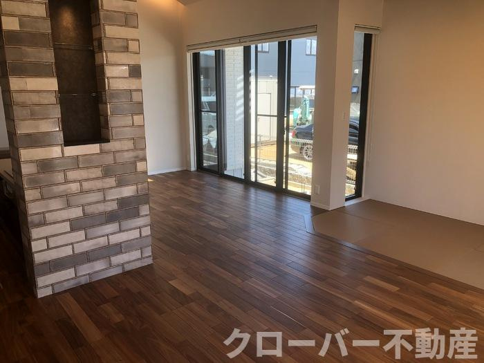 林町戸建賃貸住宅の内装|LDK20帖