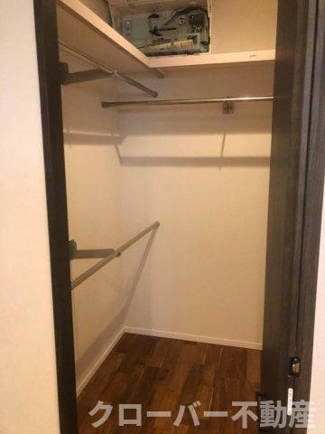 林町戸建賃貸住宅の収納|ウォークインクローゼット