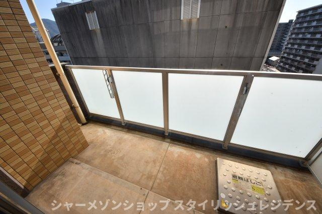 アルティザ小倉のバルコニー