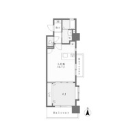 アルティザ小倉の間取り
