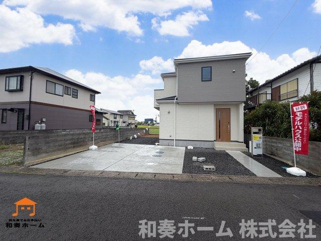 リナージュ ネクスジー 藍住町住吉01期の前面道路含む現地写真