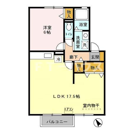 グランパールの間取り