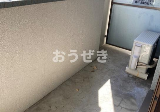 第２成城島田マンションのバルコニー