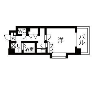 サムティ筥崎宮前の間取り