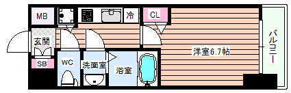 【間取り】 | ベラジオ三国駅前